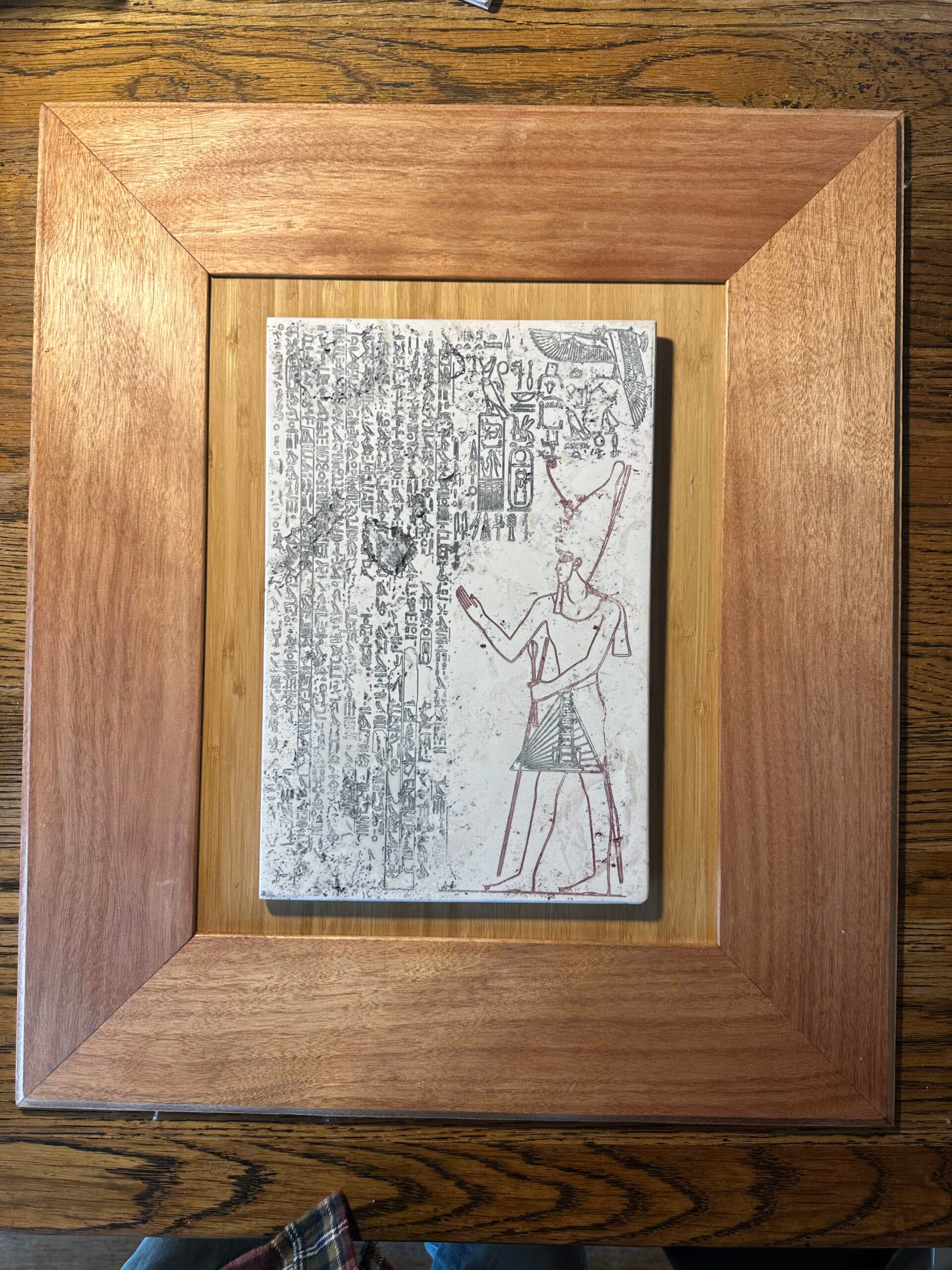 Cherry Blossom 15cmx10cmx1.2mm in box frame 27x22xcm - Image 9